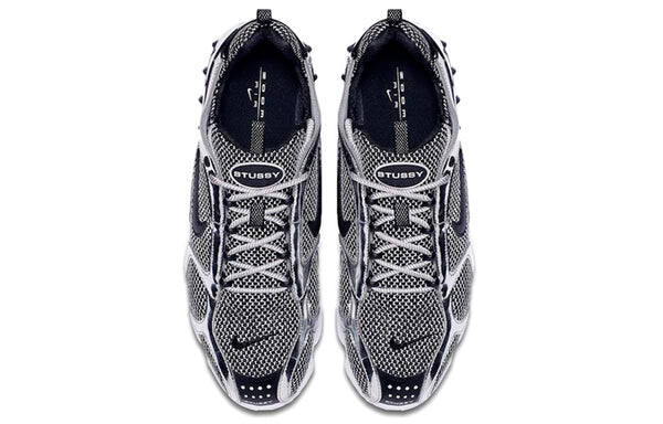 Кроссовки x stussy air zoom spiridon caged 2 'pure platinum' Nike, мультиколор — фото 4