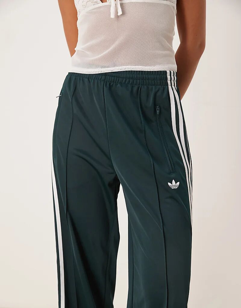 Спортивные брюки Adidas Originals Firebird зеленого цвета — фото 3
