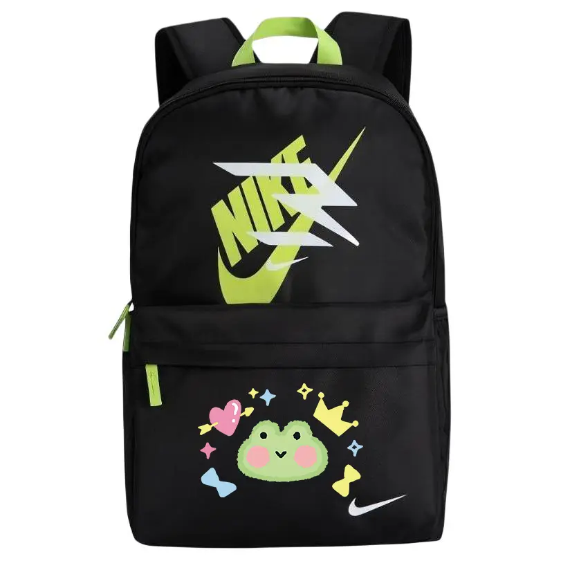 

Nike Полиэстеровый рюкзак унисекс черный, Frog