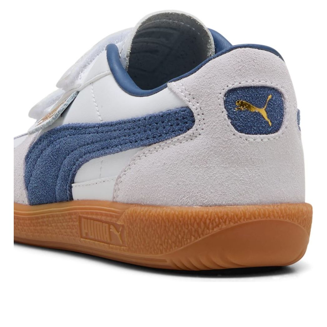 (PS) Puma Palermo Elevata Кожа «Белый Темный Индиго» — фото 4