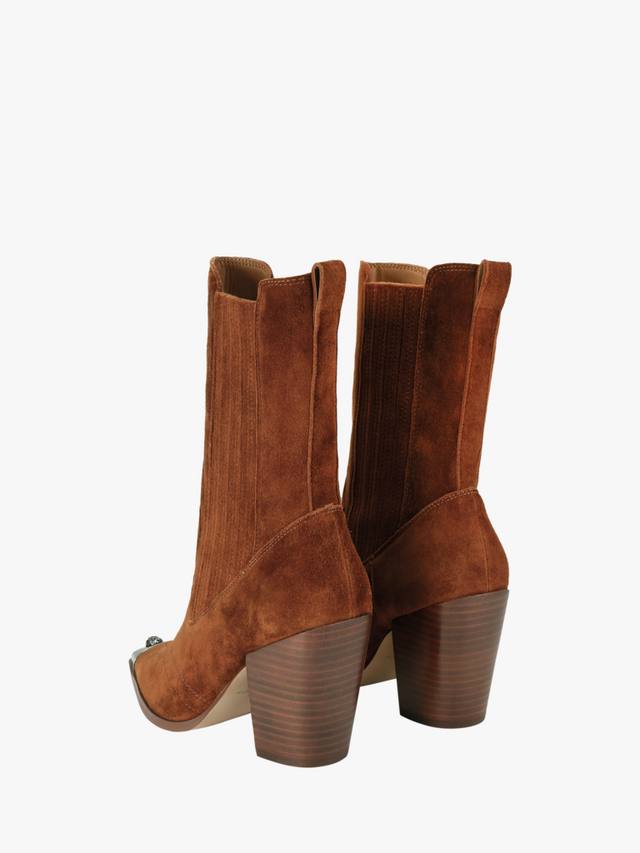 Регент западные ботинки до щиколотки Kurt Geiger London, Camel — фото 3