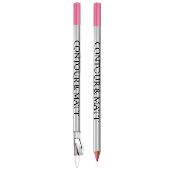 

Карандаш для губ CONTOUR & MATT №4 Pink Glam (жемчуг), Revers, красный
