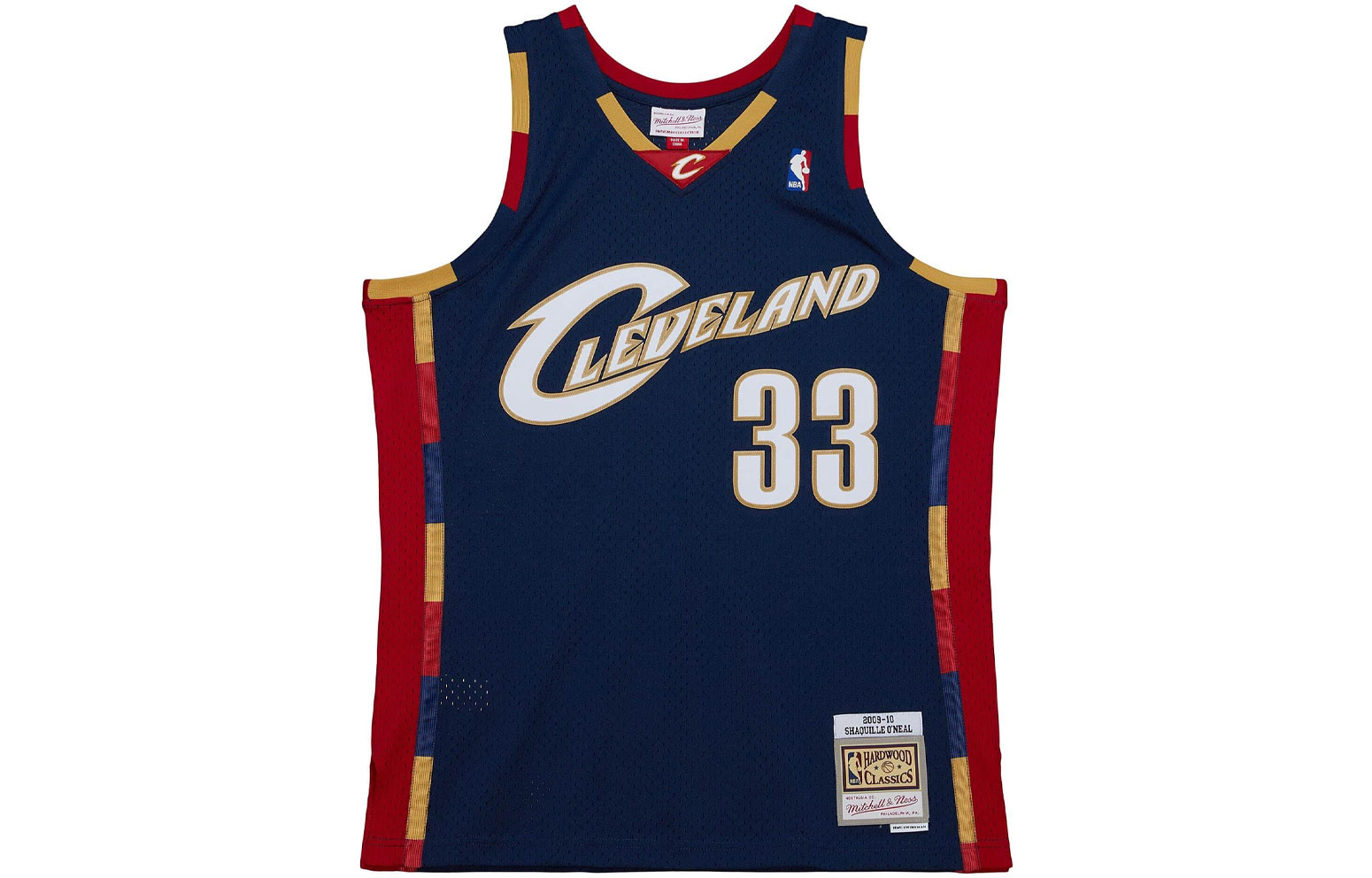

Альтернативная майка «Кавальерс» 2009 года Шакила О'Нила от Mitchell & Ness NBA Mitchell Ness, синий