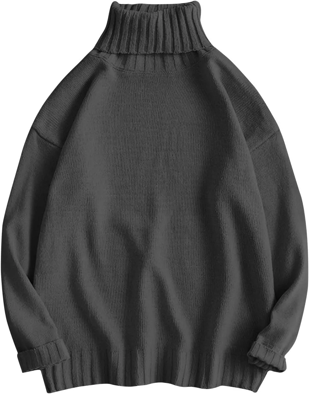 

Мужской свитер с длинным рукавом и высоким воротником