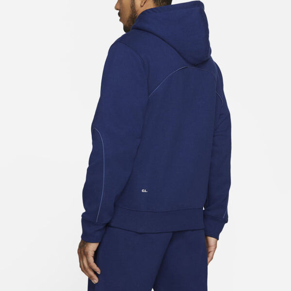 Толстовка x nocta cardinal stock small logo hoodie 'navy' Nike, синий — фото 4