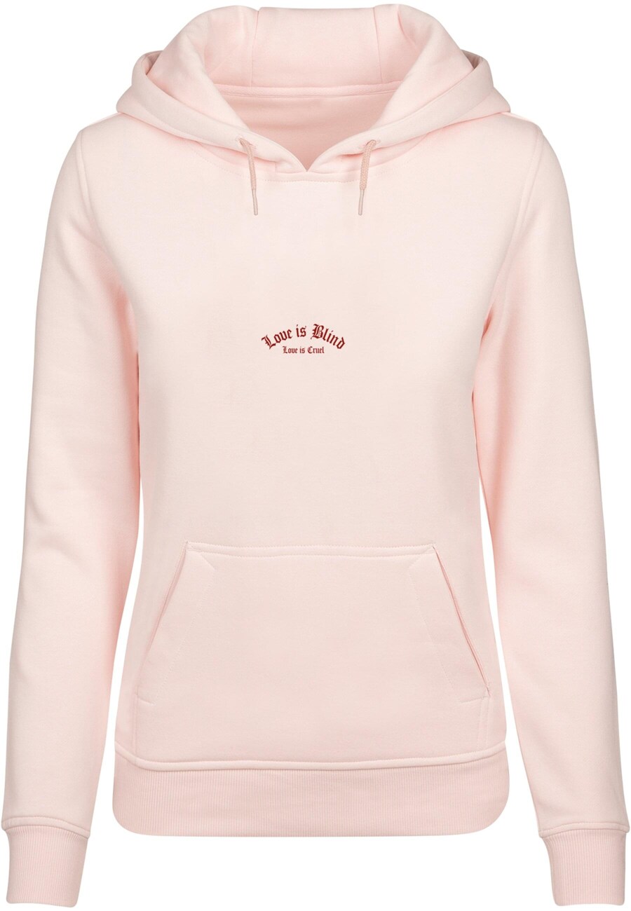 

Толстовка Mister Tee Love Is Blind Love Is Cruel, цвет Pastel pink