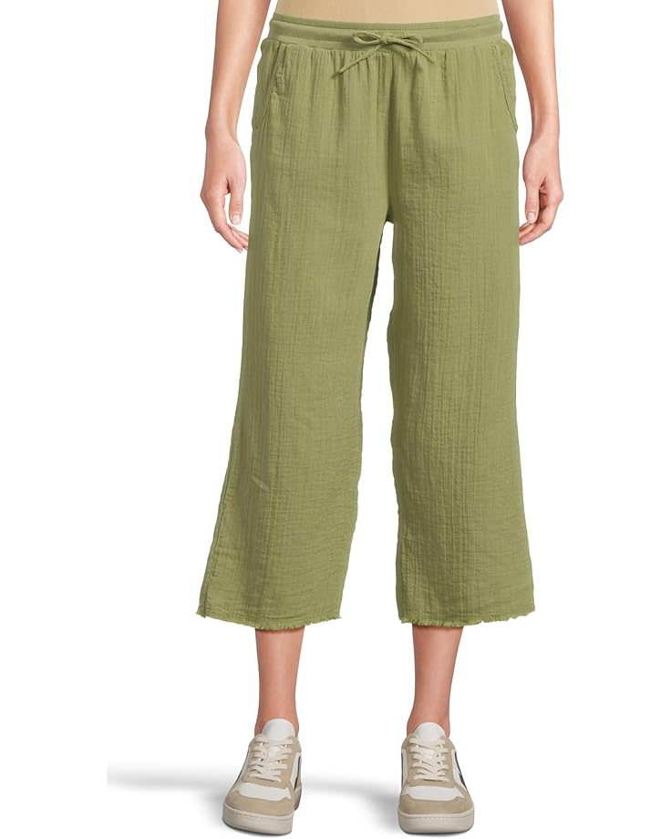 

Брюки Mod-o-doc Ribbed Waist Midi Pants, цвет Faded Fennel