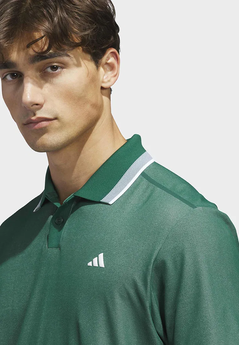 Поло для мужчин, трикотажное, Ultimate365 Tour Twistknit Pique, Adidas, белый — фото 4