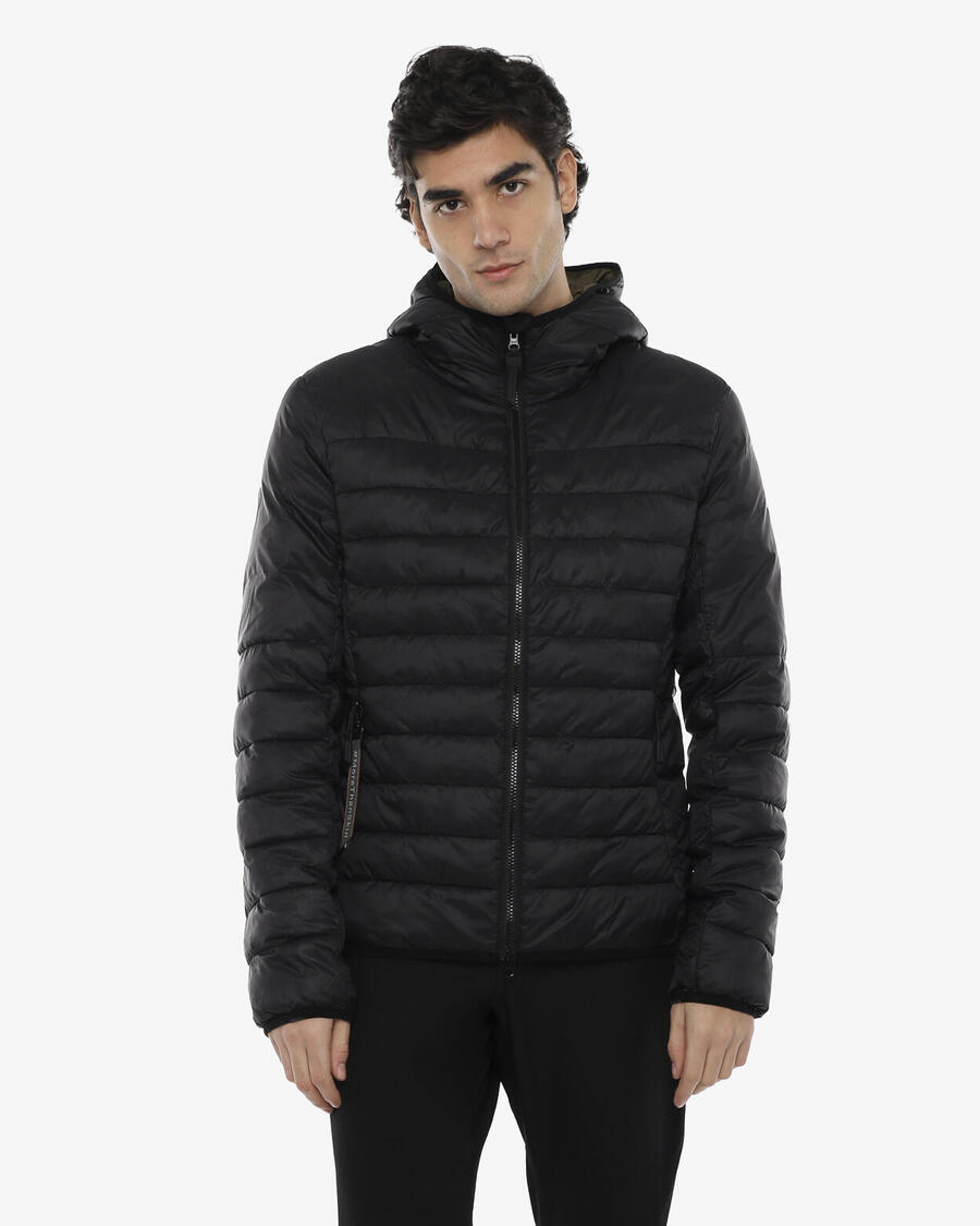 

JAKED Мужская синтетическая фитнес-куртка черного и зеленого цвета с цветочным принтом