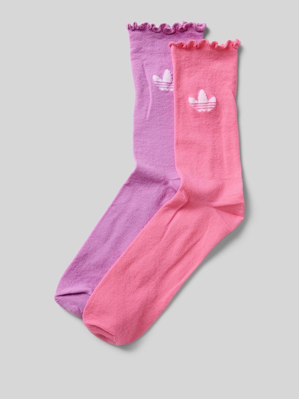

Носки с этикеткой в ​​упаковке по 2 шт adidas Originals, розовый