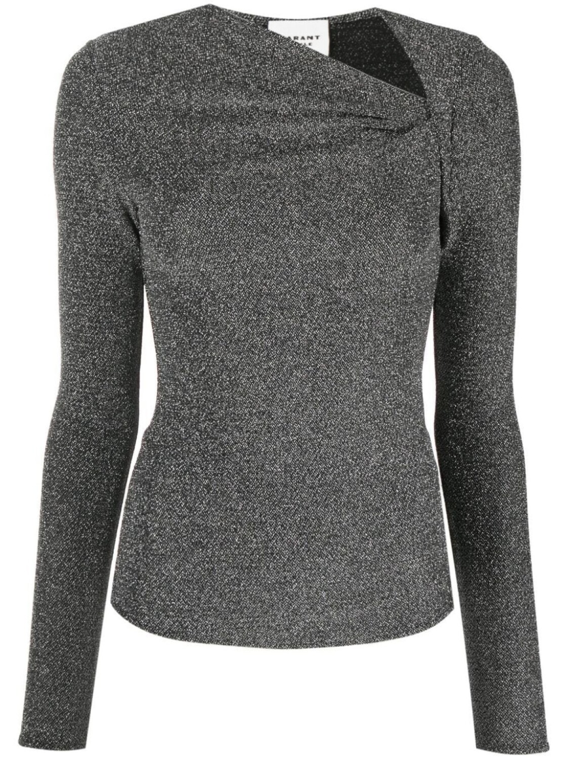 

MARANT ÉTOILE блестящий топ, серебристый