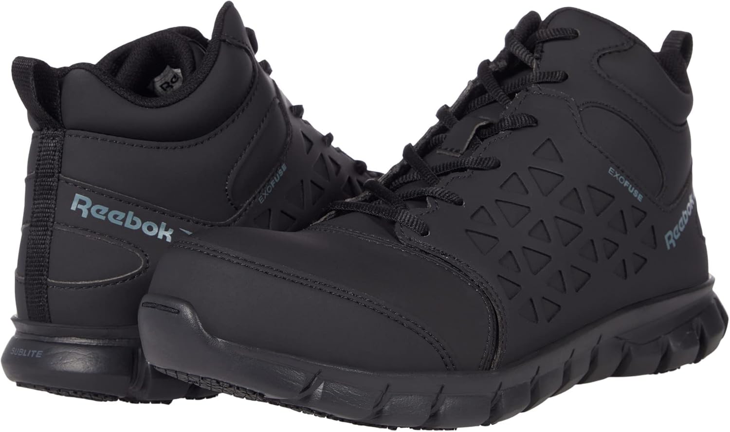 

Мужские оксфорды Reebok Work Sublite Cushion Work Mid EXOFUSE CT, серый