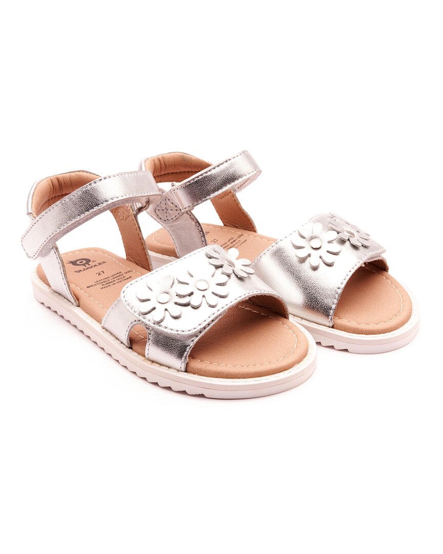 

Сандалии из кожи Old Soles Flower Sandy, серебряный