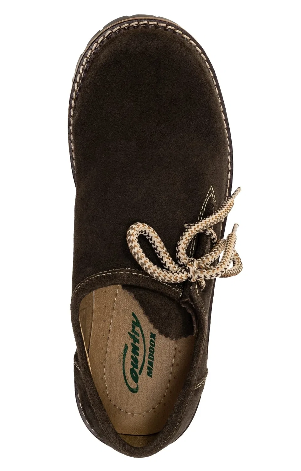 Haferlschuhe из велюра MADDOX, темно-коричневый — фото 2