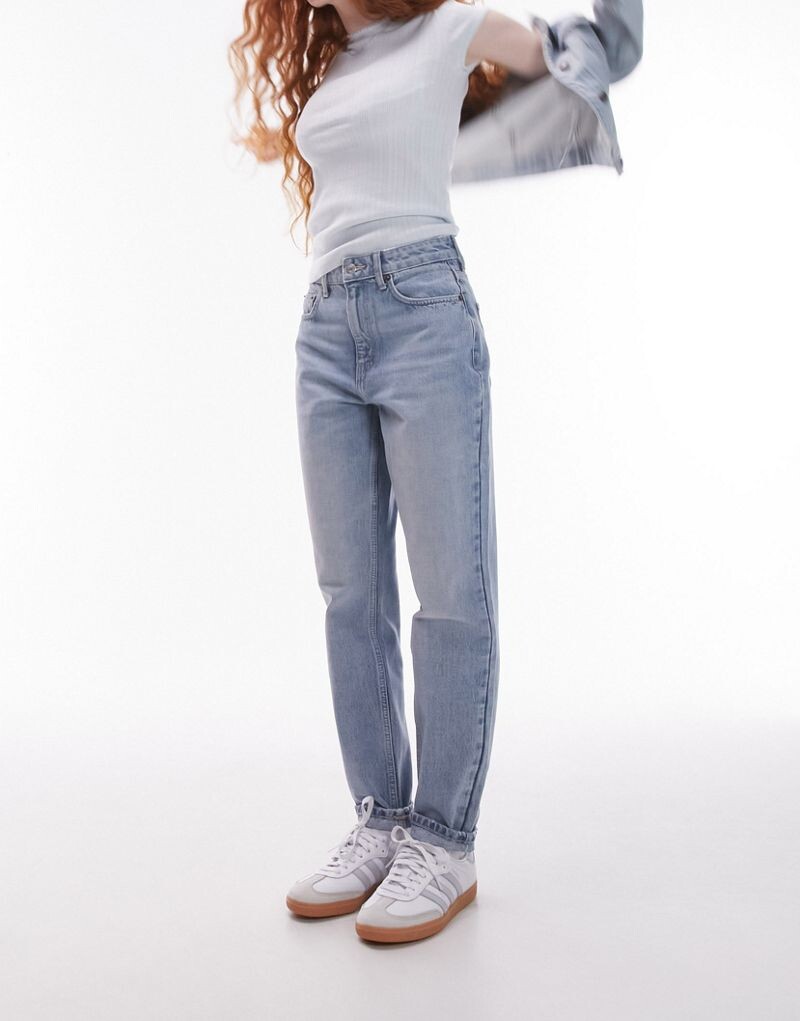 

Джинсы Mom с эффектом потертости Topshop Original