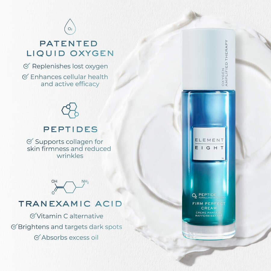 Сыворотка Element Eight — Увлажняющий Mini O2 Peptide Firm Perfect для кожи, склонной к морщинам и старению, 15 мл — фото 4