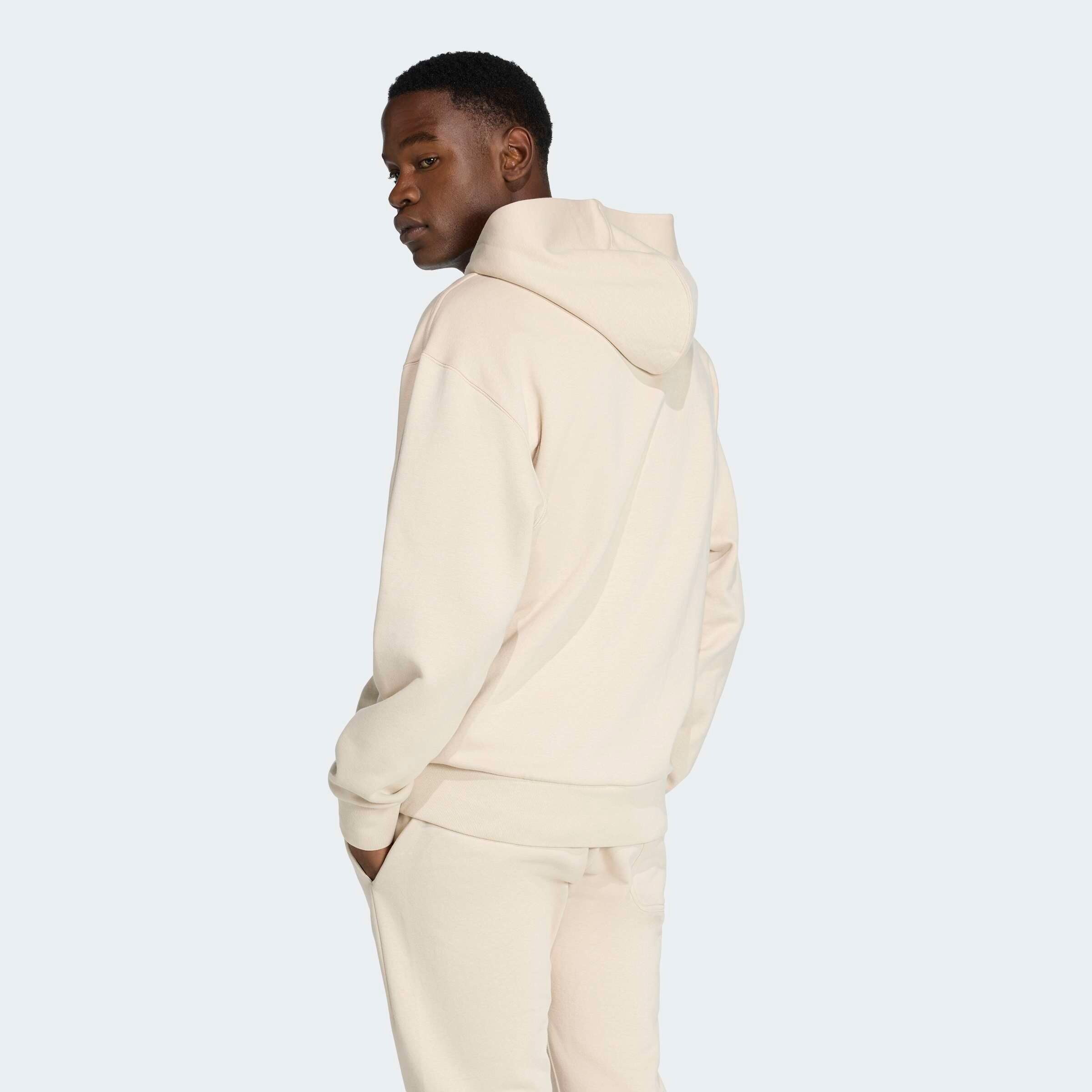 Adidas Sportswear Спортивный свитшот в светло-бежевом цвете — фото 4