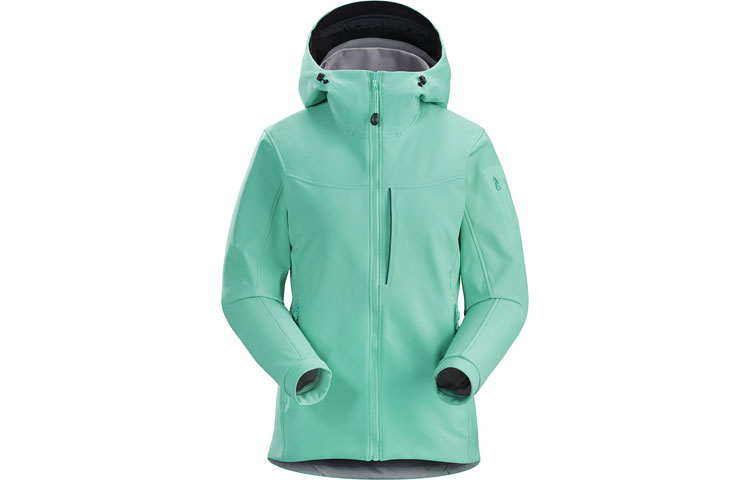 Женская куртка GAMMA MX Arcteryx, черно-фиолетовая — фото 2