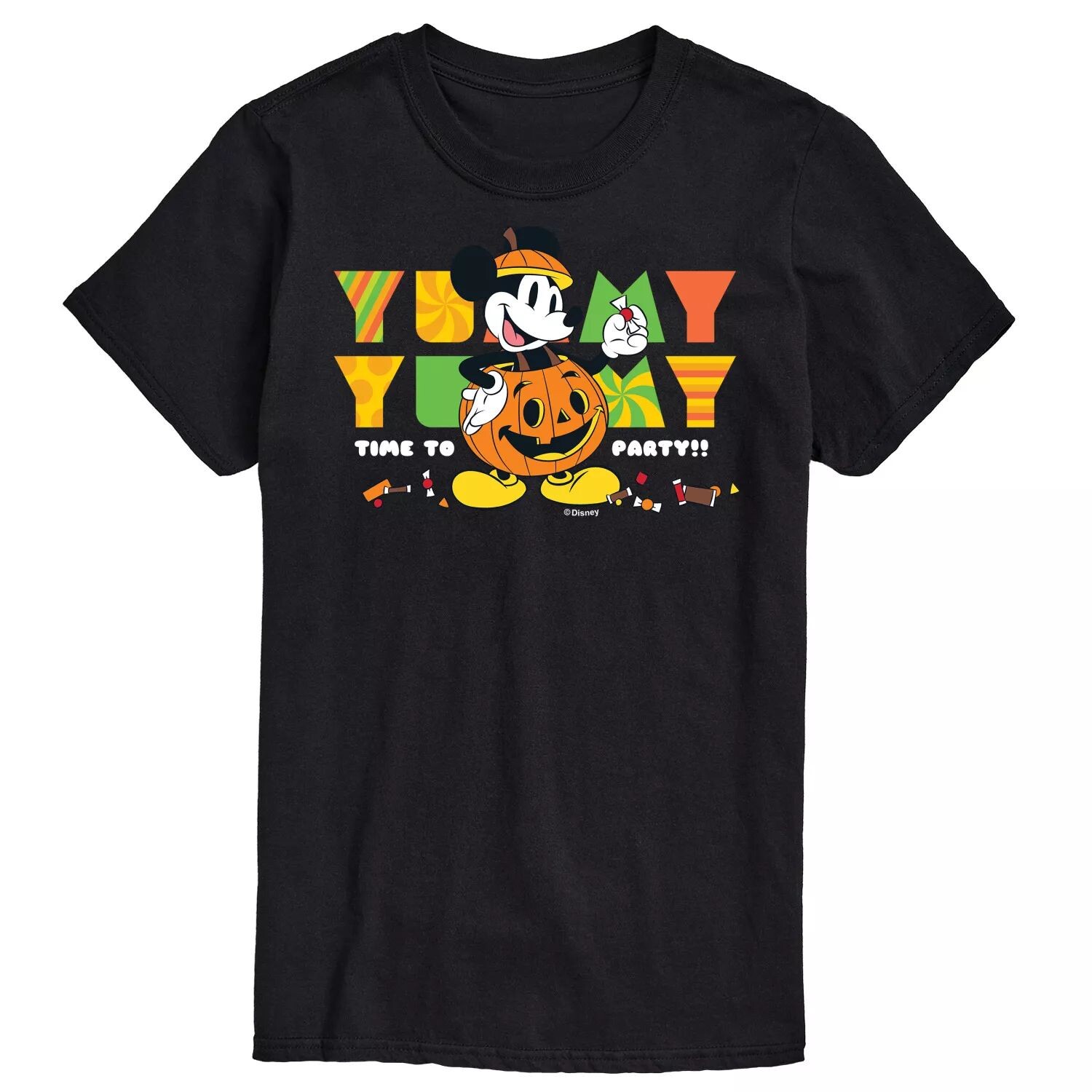 

Футболка с рисунком «Микки Маус и друзья» Disney's Big & Tall Time To Party Licensed Character