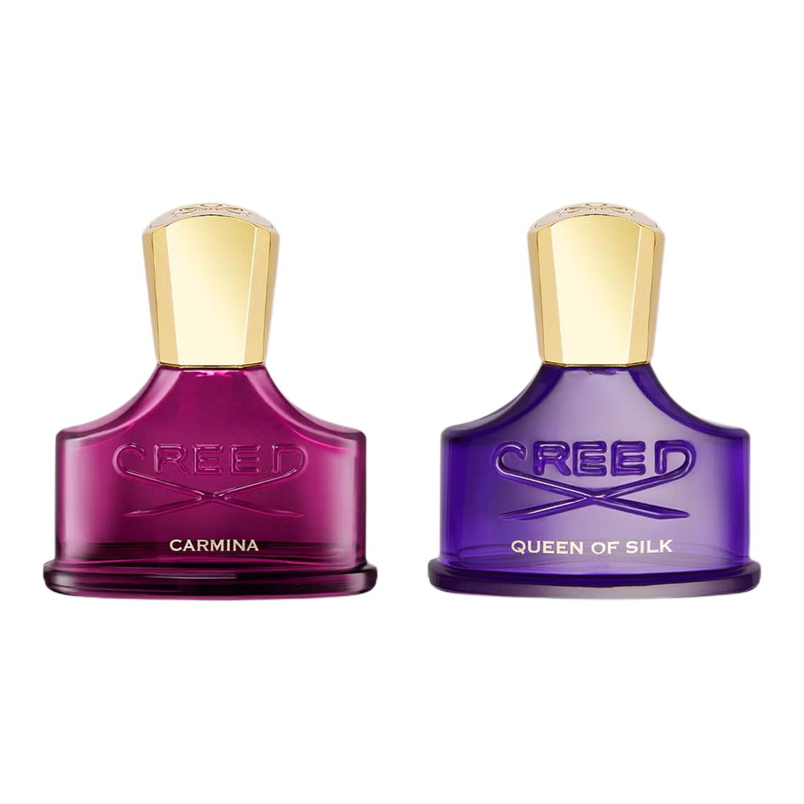 

Creed Fierce Crimson, Moonlit Shadows Like Silken Veils набор духов Eau De Parfum EDP Cherry Rose 30мл+30мл