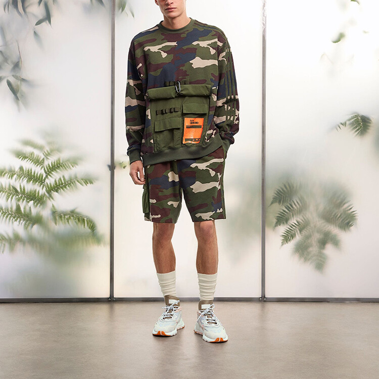 Толстовка унисекс Adidas Originals, цвет Camouflage — фото 3