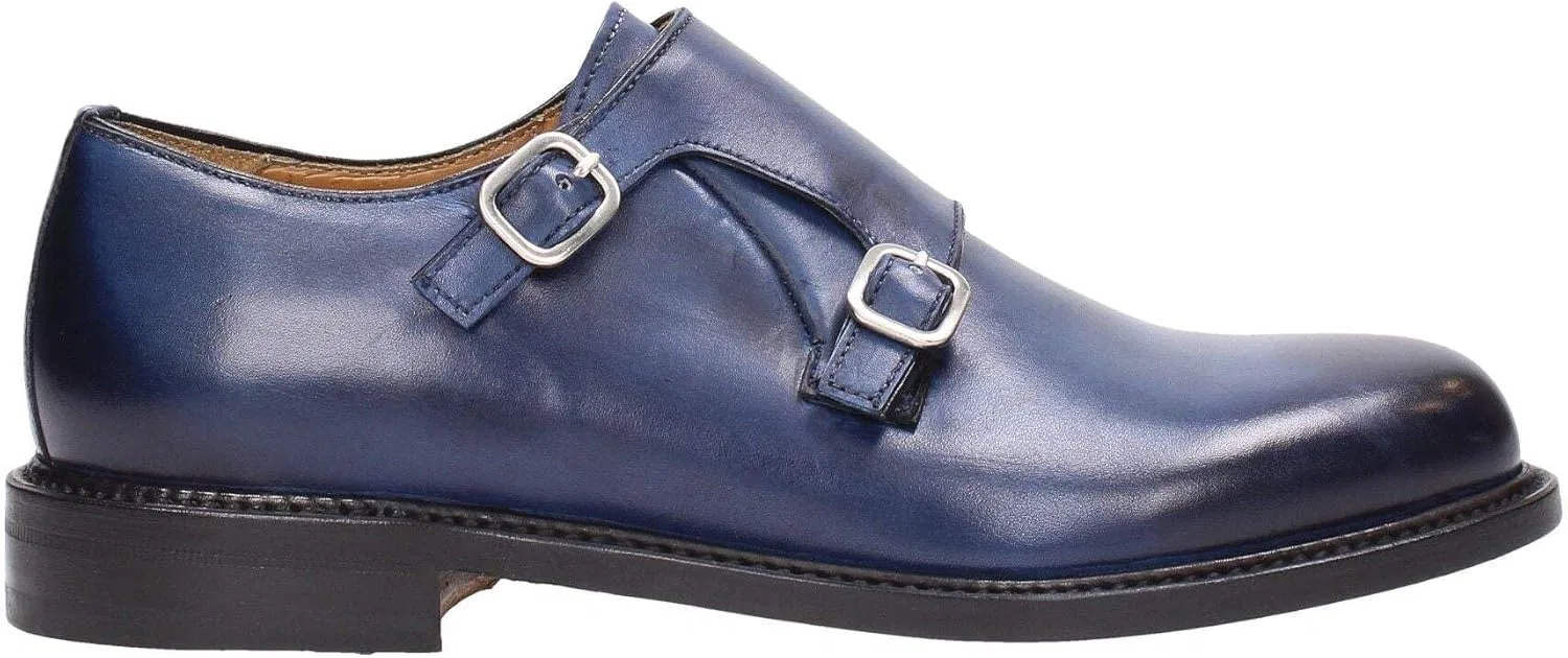 Туфли Berwick 1707 4335 Twin Buckle Man, Blue