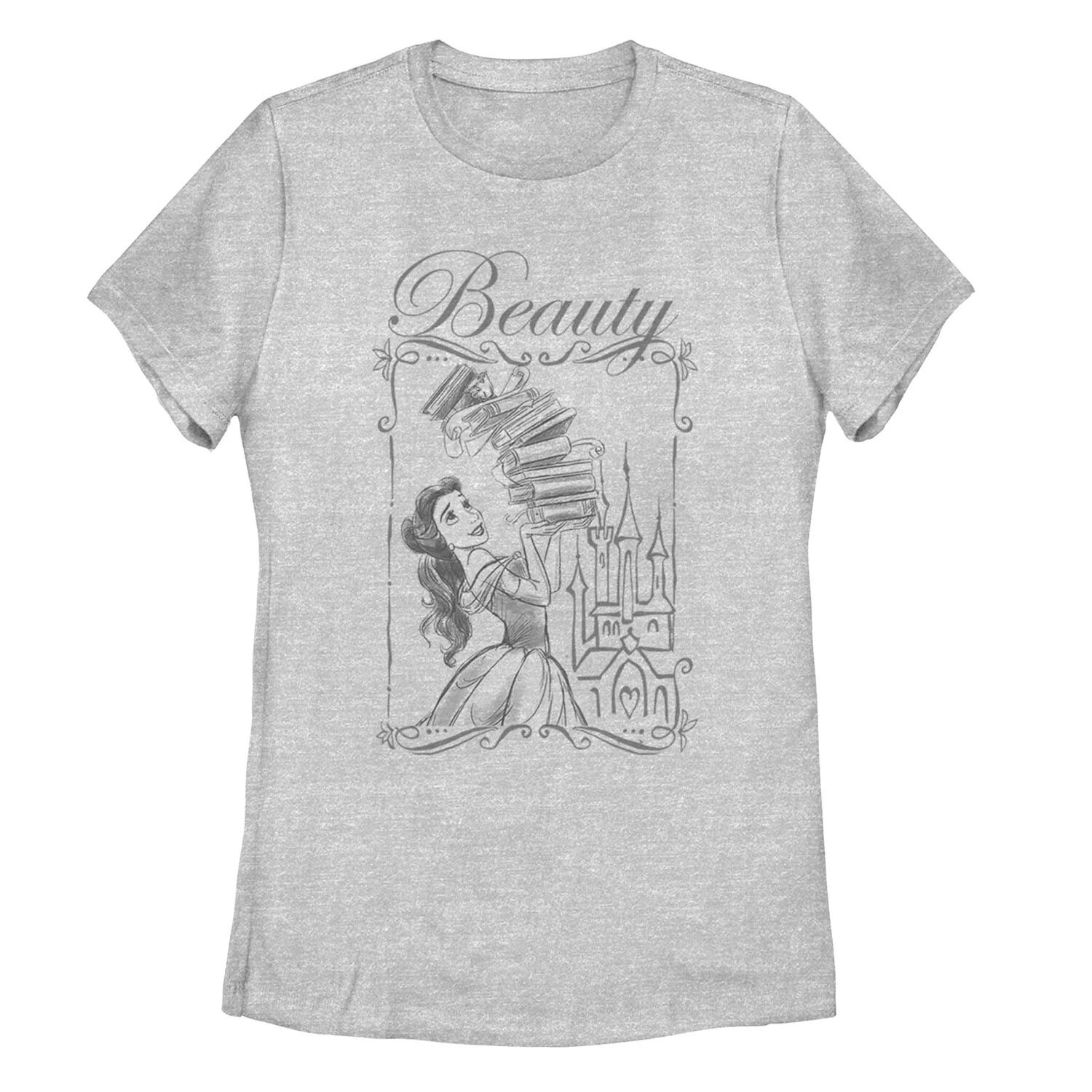 

Детская футболка Disney's Beauty And The Beast Belle Books Licensed Character