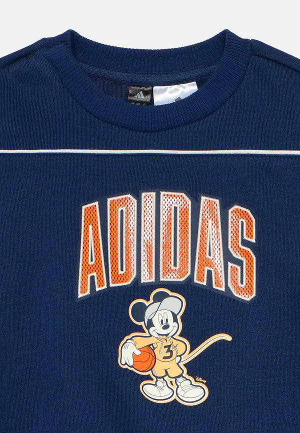 Детский спортивный костюм унисекс с микки маусом от disney Adidas Performance, Dark Blue/Off White — фото 4