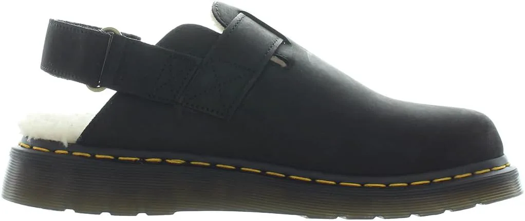 Мужские мюли Dr. Martens Jorge II из замши с открытой пяткой, черный — фото 3