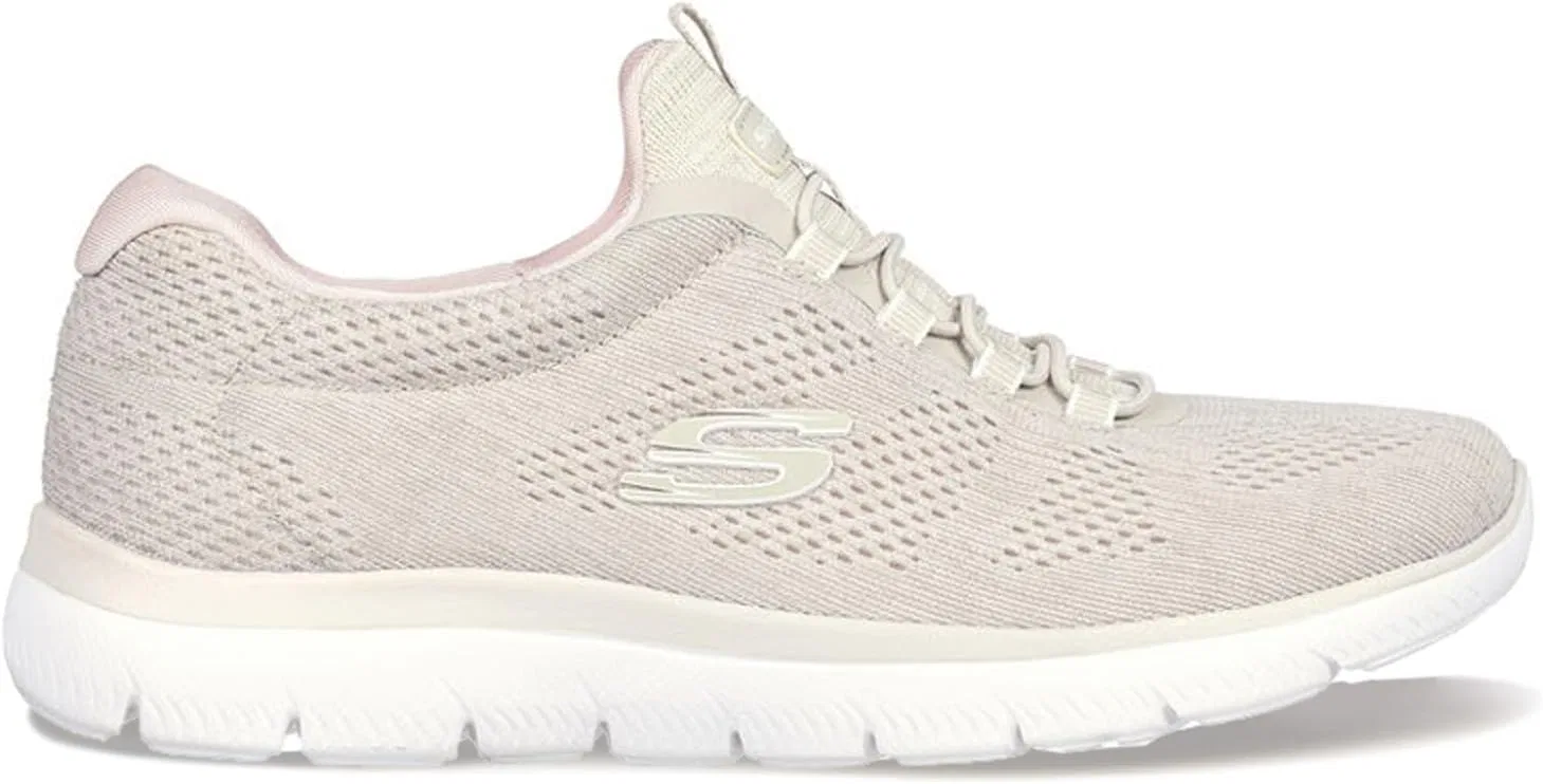 Мужские кроссовки Skechers Gowalk Arch Fit, спортивные слипоны, повседневные лоферы для походов, беговые кроссовки, розовый — фото 3