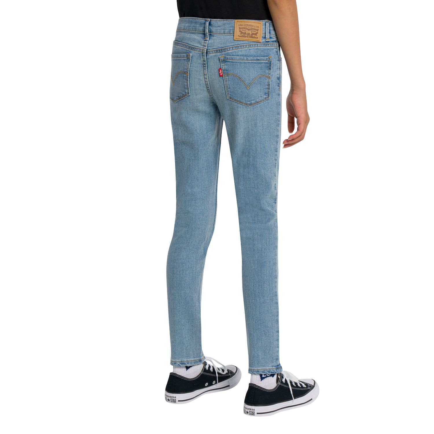 

Джинсы Levi's 710 Super Skinny Fit для девочек 7–16 лет Levi's, черный