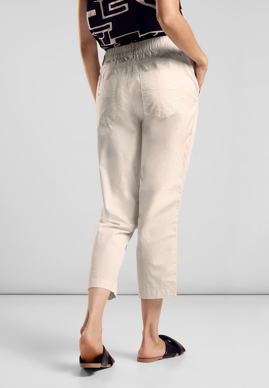 

Тканевые брюки IM LOOSE FIT Street One, бежевый