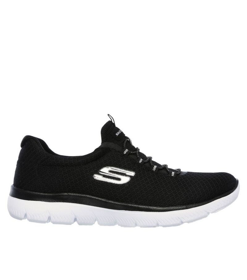 

Черные сетчатые кроссовки без шнуровки Skechers Summits Skechers, черный
