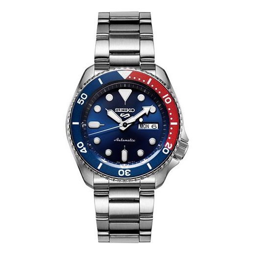 

Часы Men's SEIKO No. 5 Sports Mechanical Watch Red Blue, красный