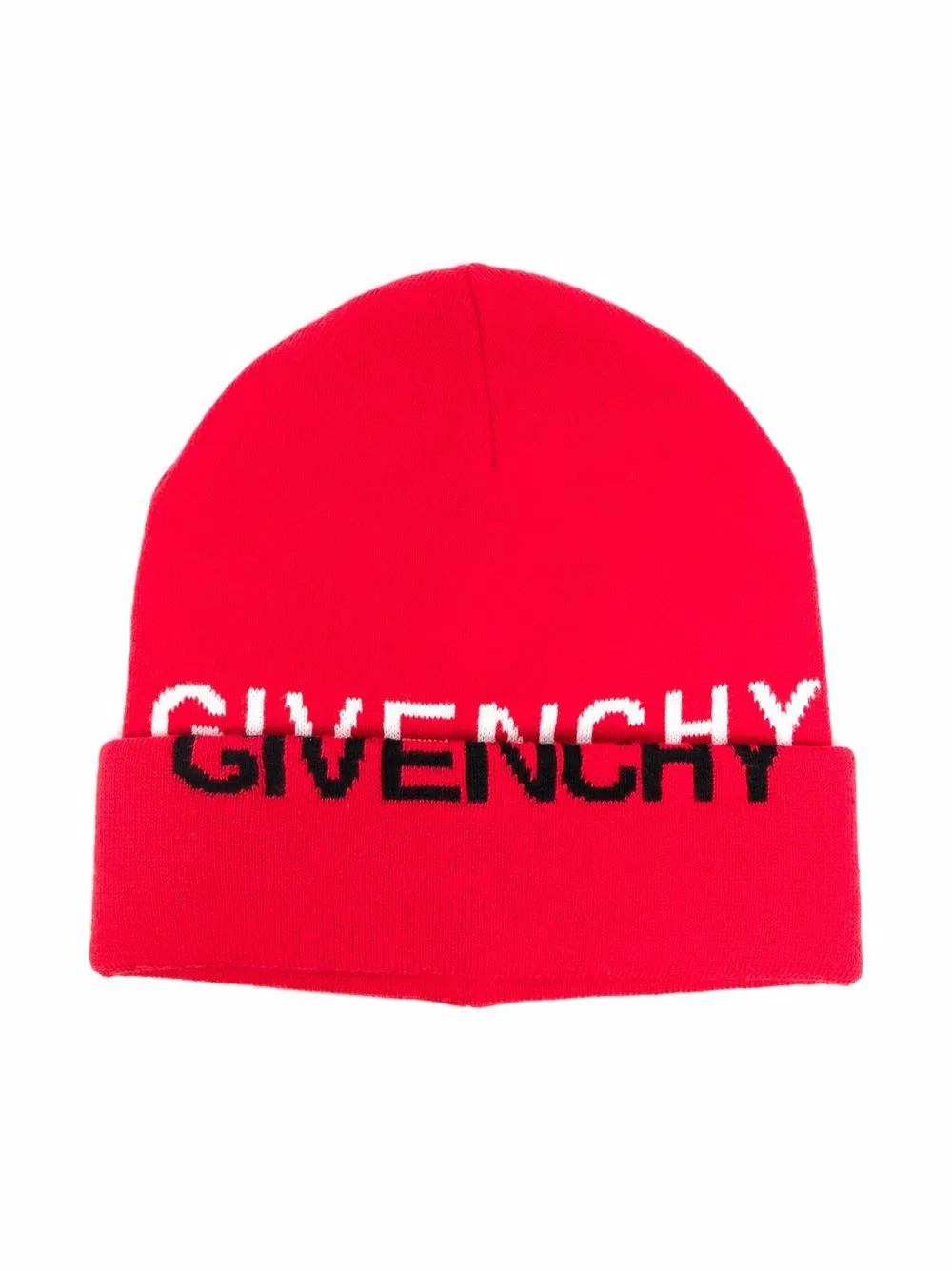 

Шапка бини с логотипом Givenchy Kids, красный