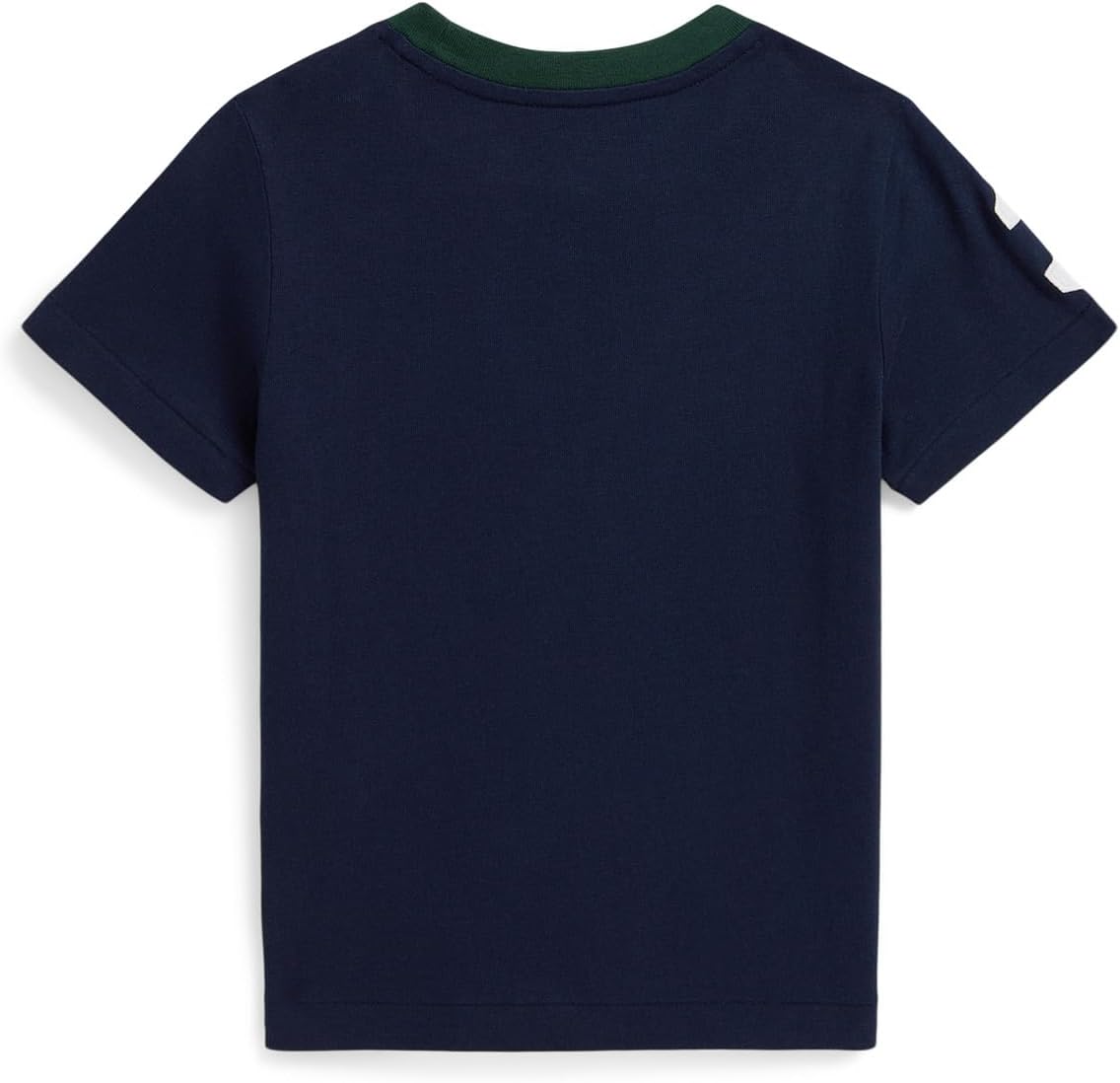 Футболка Polo Ralph Lauren Kids Big Pony 20th Anniversary Crest Tee, цвет Newport Navy/Vintage Pine — фото 2