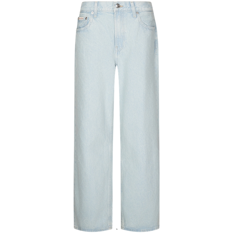 Calvin Klein Джинсы Women's 3U8 Denim Light Blue Moderate Wide Leg — фото 2