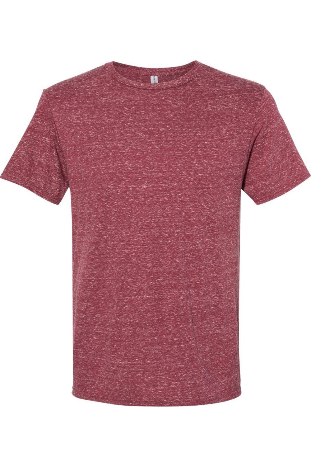 

Футболка JERZEES Snow Heather Jersey Crew, бордовый