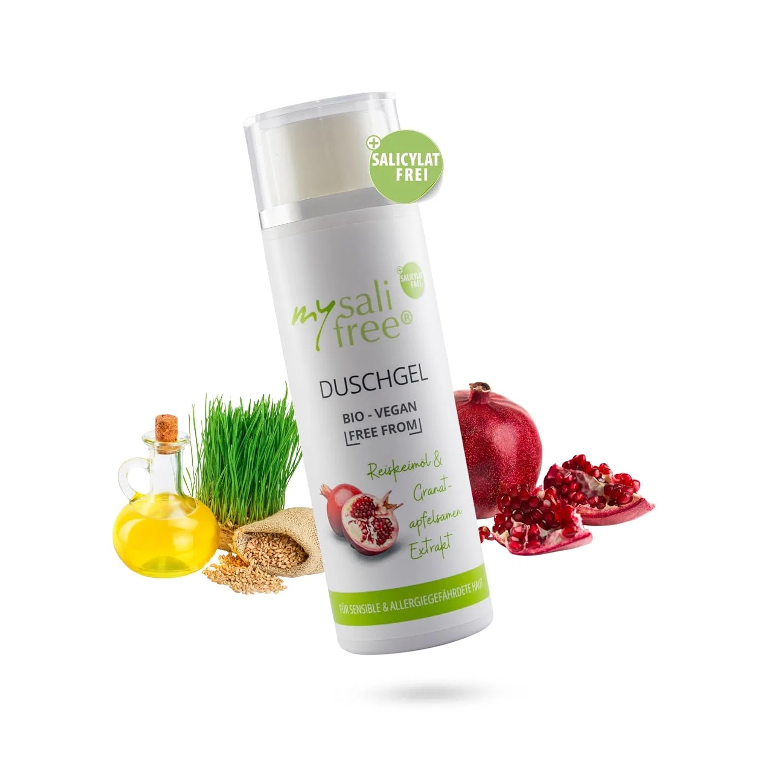 Органический гель для душа mysalifree для чувствительной кожи Mysalifree