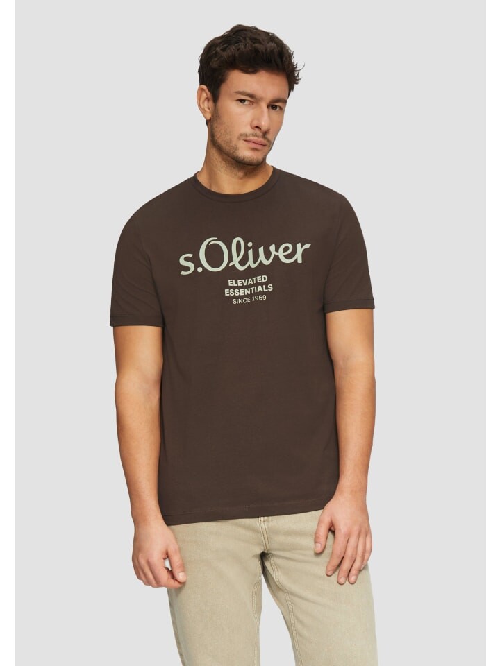 

Футболка s.Oliver T-Shirt kurzarm, фиолетовый