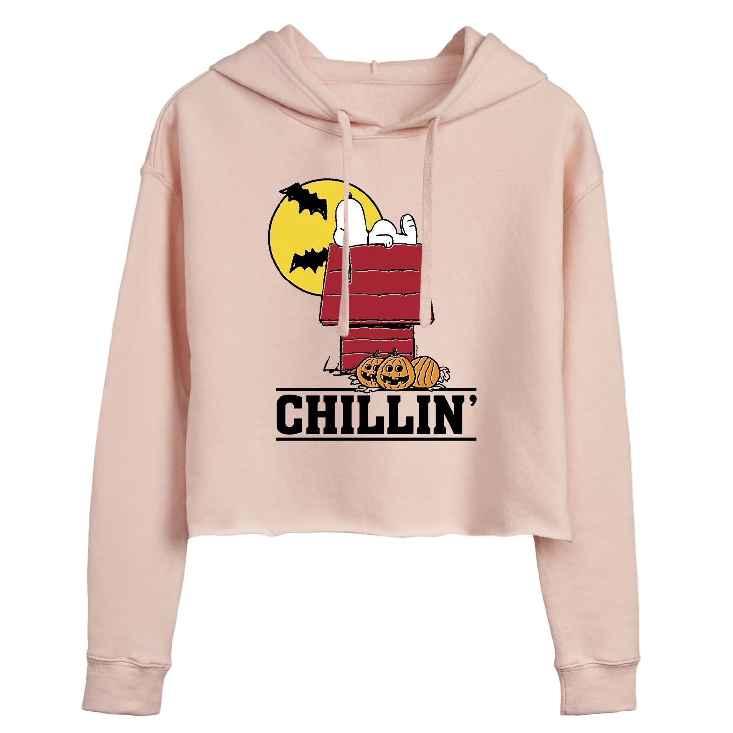 

Укороченная толстовка с рисунком Peanuts Snoopy & Bats "Chillin" для юниоров Licensed Character