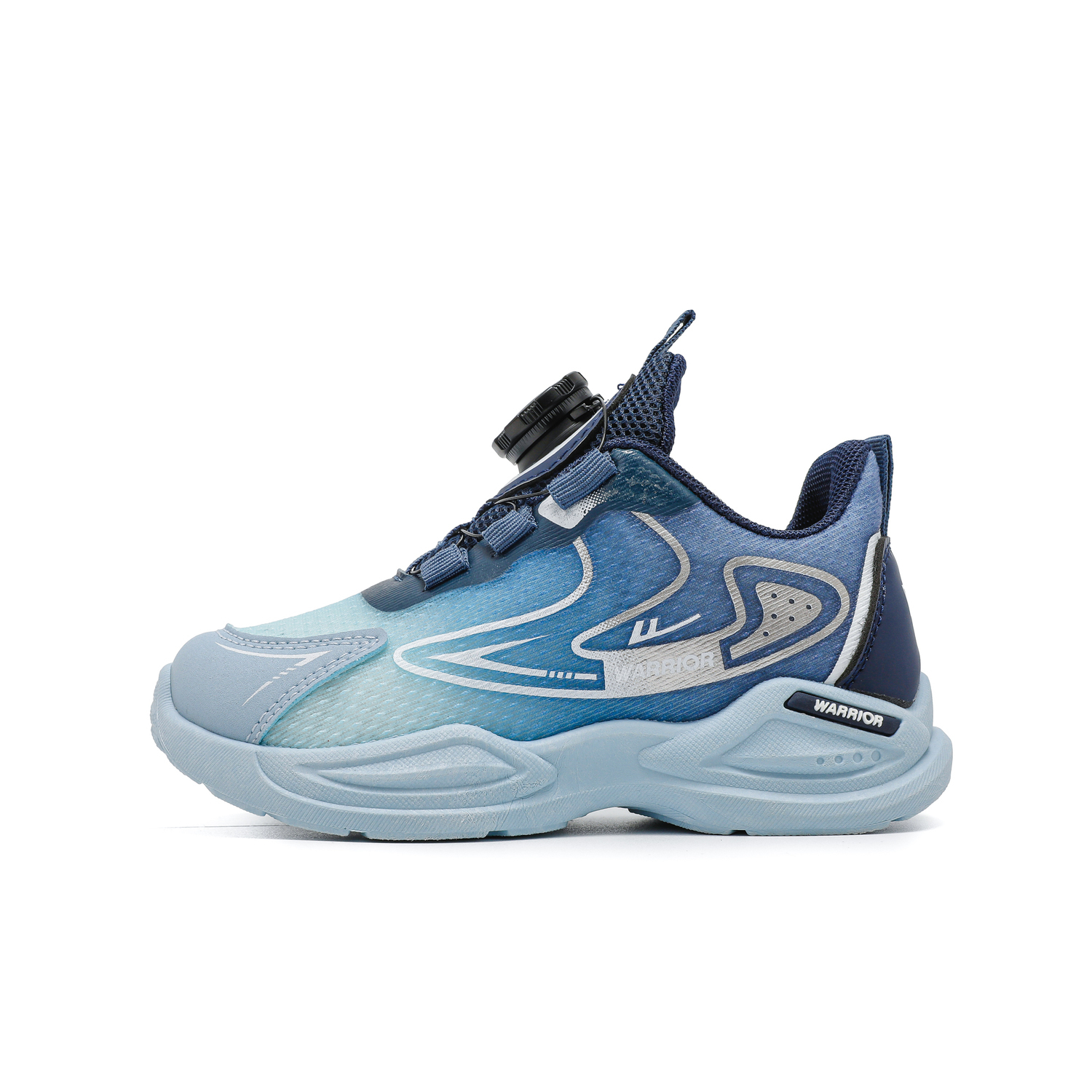 

Детские противоскользящие дышащие легкие кроссовки Kids' с амортизацией WARRIOR, голубой