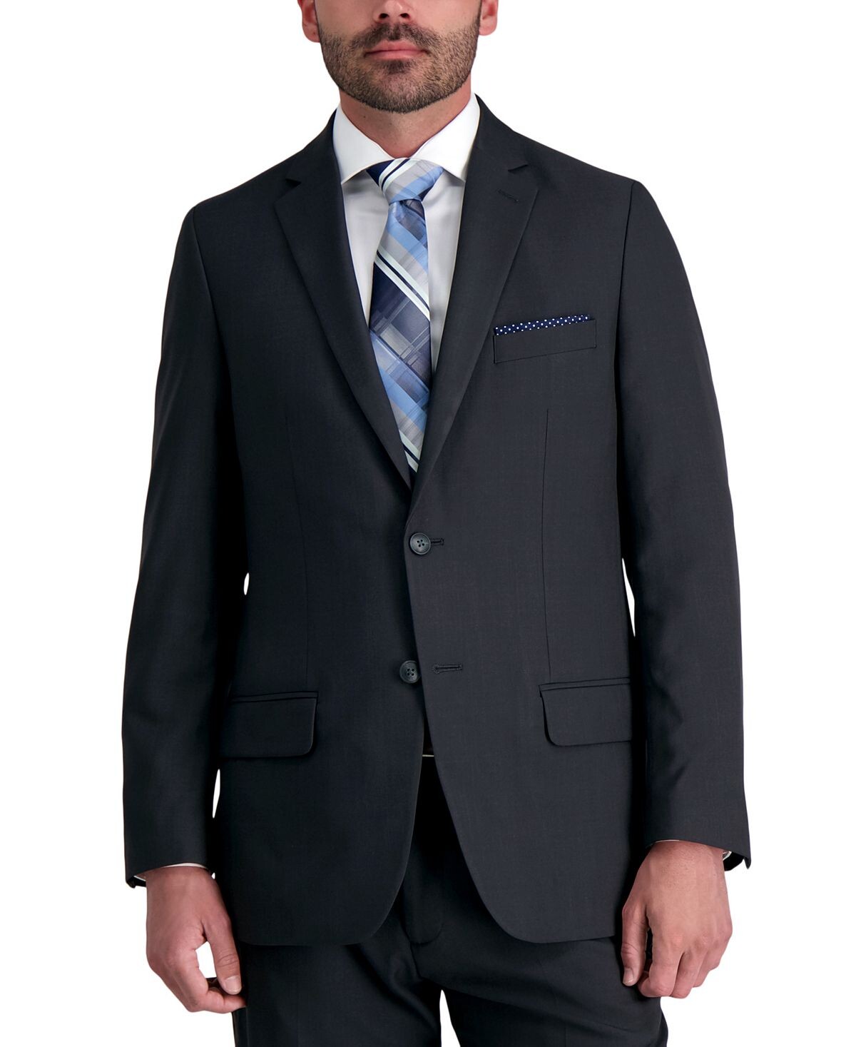 

Мужское пальто классического кроя Smart Wash Tech Suit Haggar