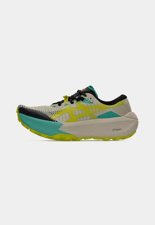 Кроссовки для трейлраннинга trabuco max 5 Asics, Light Dust/Cacti — фото 2