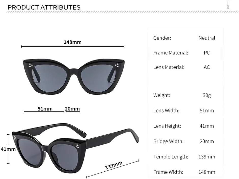 

Модные женские солнцезащитные очки «кошачий глаз» в винтажном стиле, персонализированные женские солнцезащитные очки с защитой от УФ-излучения UV400 HYYZZC, Leopard