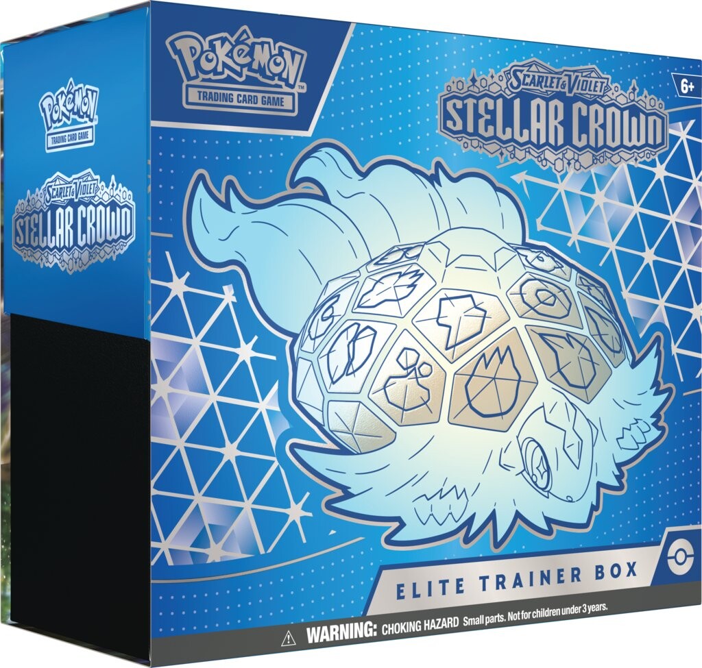 

Pokémon, Scarlet & Violet, Звездная корона, Элитный тренерский ящик, серия 7 Pokemon