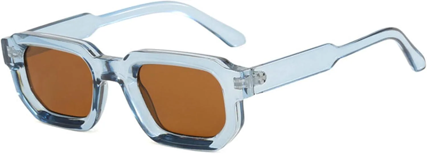 

Мужские солнцезащитные очки Willochra в винтажной прямоугольной оправе, модные ретро-очки, роскошный дизайн, защита от УФ-излучения UV400, женские защитные очки, C1