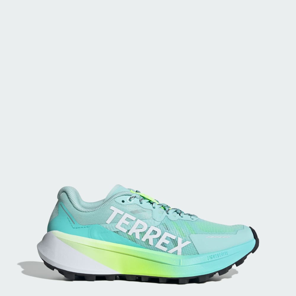 Кроссовки Adidas Terrex Agravic 3 Trail Running Shoes, цвет Semi Flash Aqua/Cloud White/Lucid Lemon
