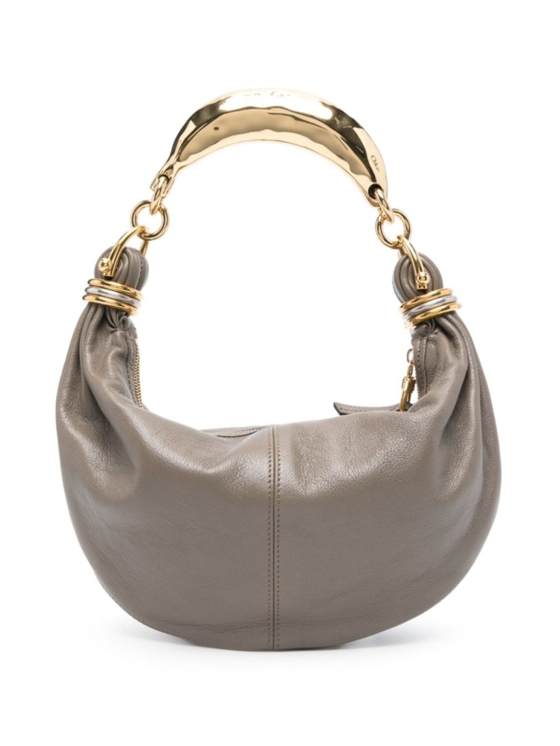 

Маленькая сумка на плечо Bracelet Hobo Chloé, серый