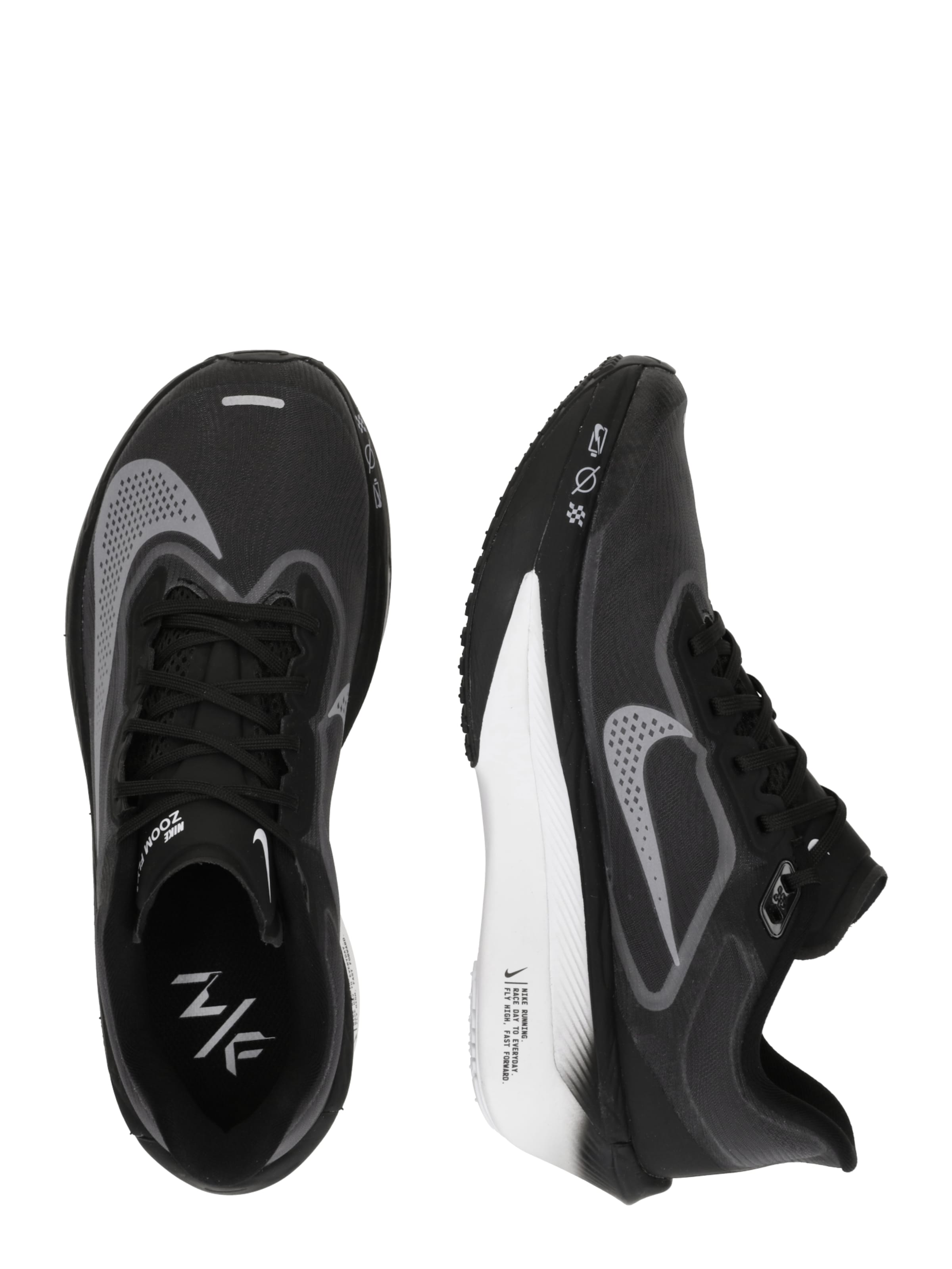 NIKE Беговые кроссовки 'Zoom Fly 6' в черном цвете — фото 3